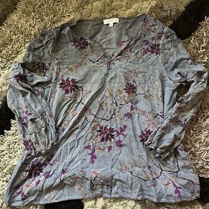 Long sleeve floral